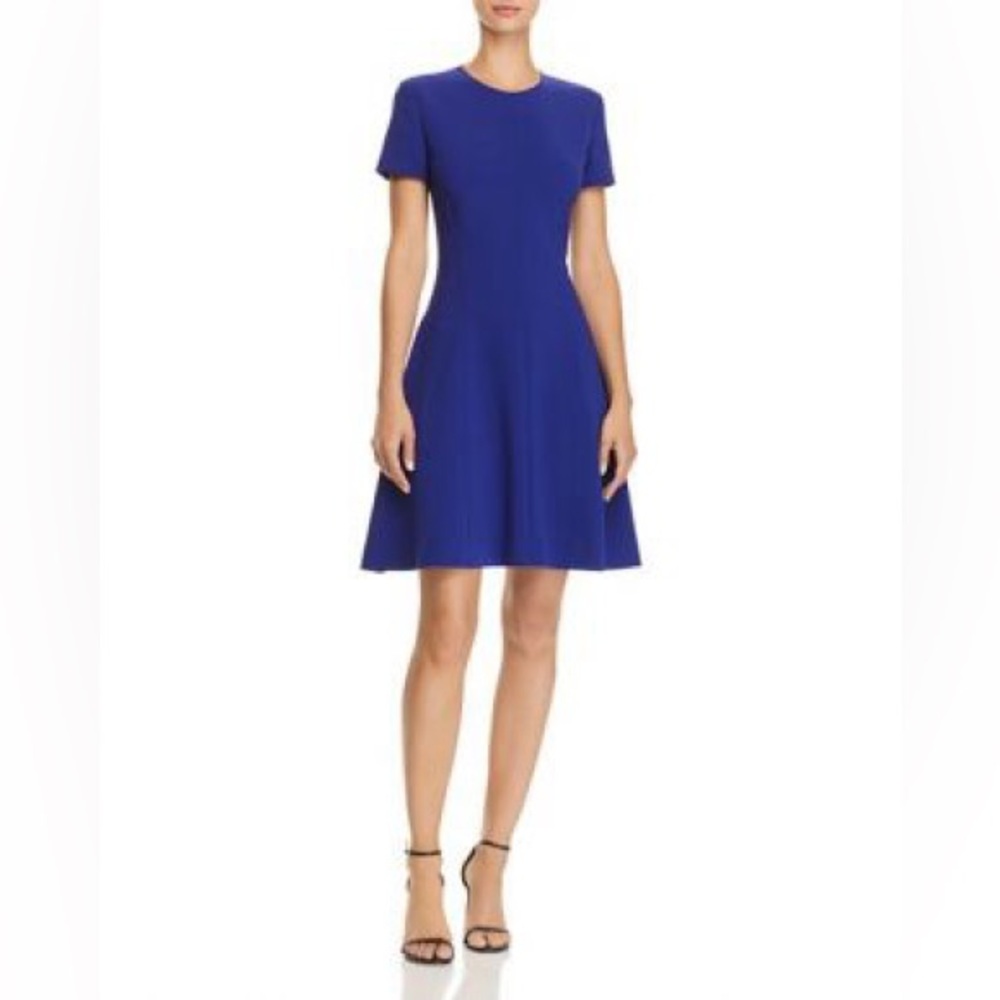 Theory blue a line dress NWOT